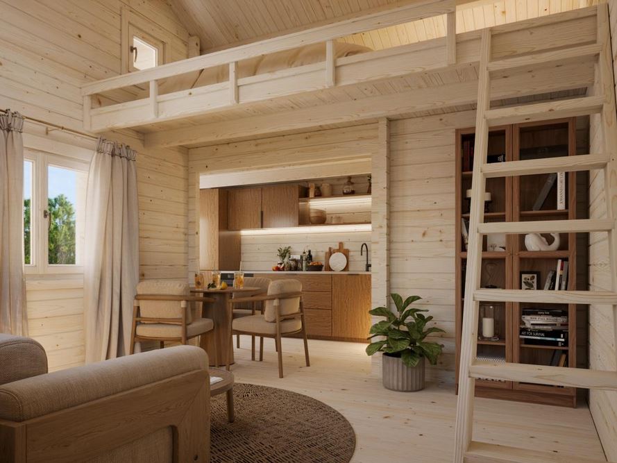 Emily 40,1+5,2 m² interieur