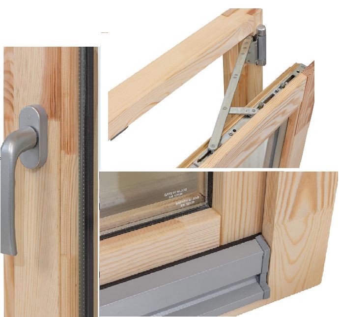 Emily 40,1+5,2 m² menuiseries