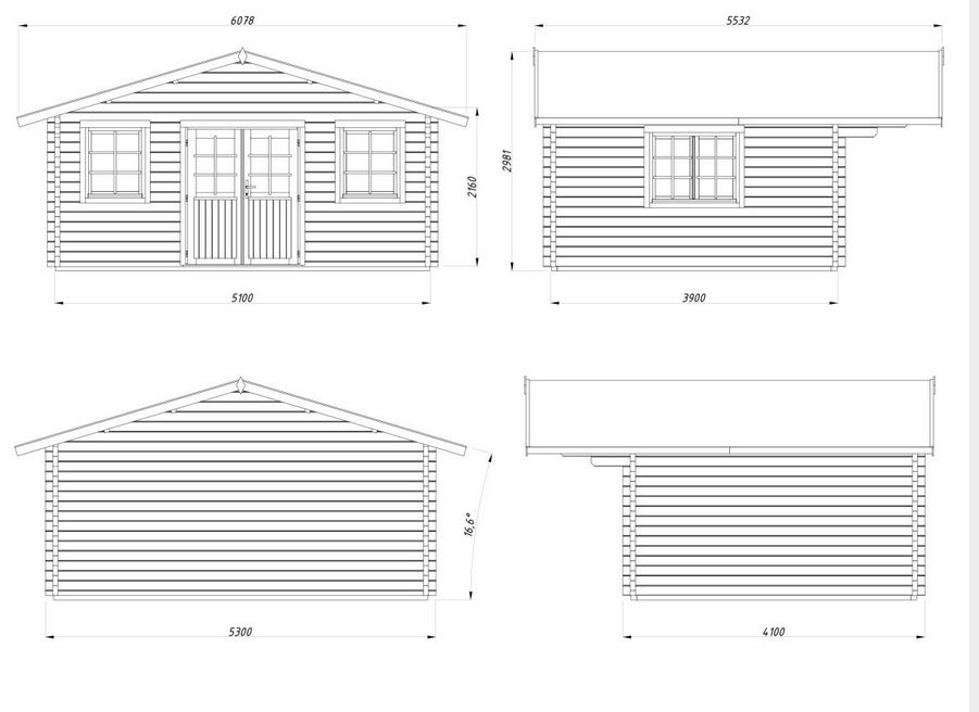 Helena 18.60 m² Croquis