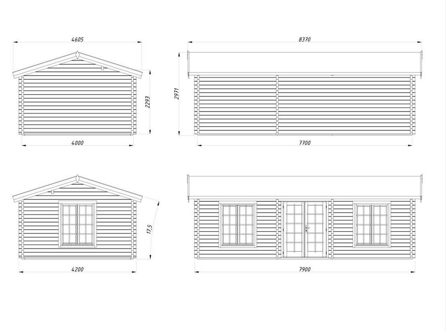 Anna 26,8+1,9 m² CROQUIS