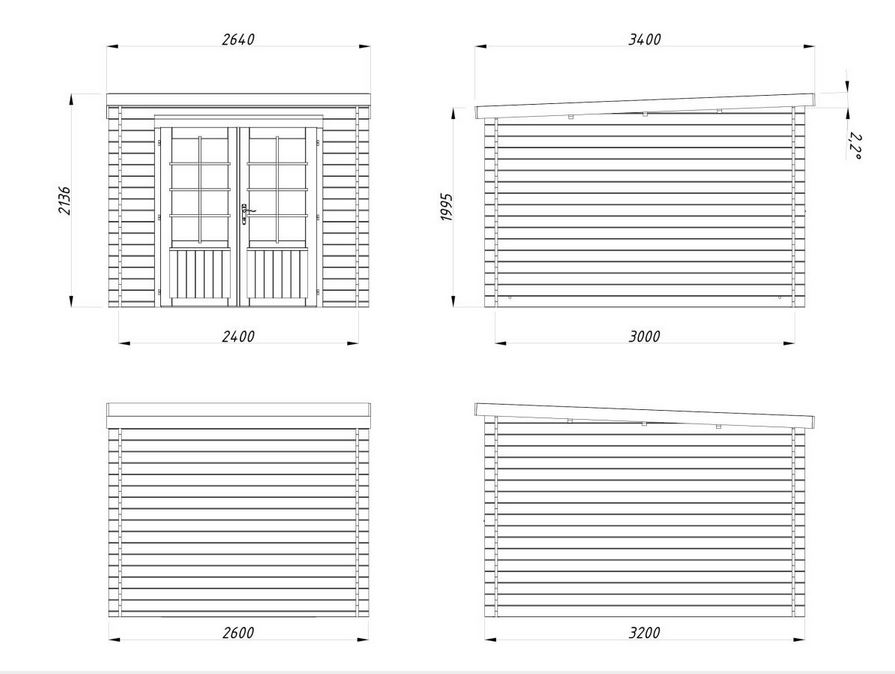 ELLA 6.9 m² Croquis