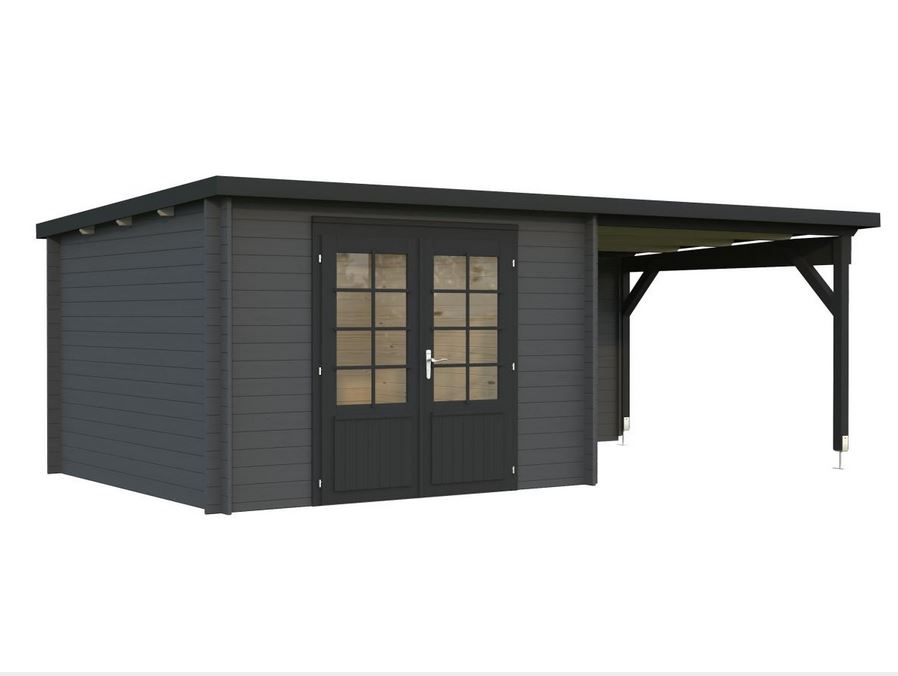 ELLA 8.7 + 8.2 m² peint anthracite