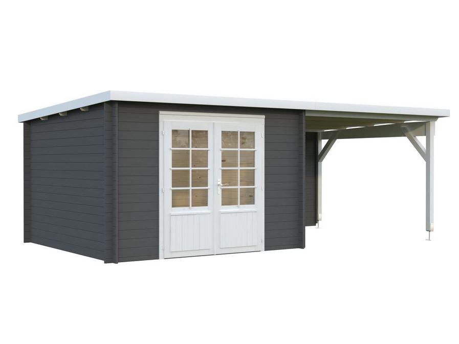 ELLA 8.7 +8.20 m² peint anthracite et blanc