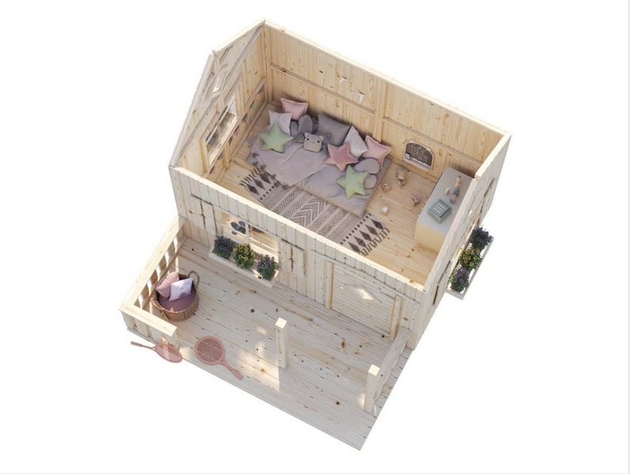Otto 3,6 m² 3D