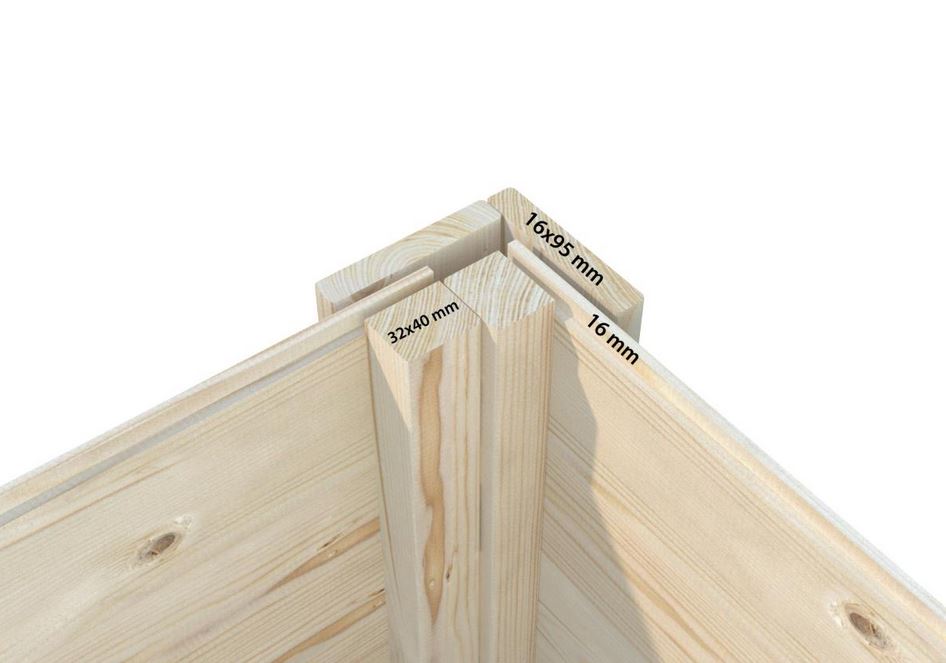 Otto 3,6 m² struture