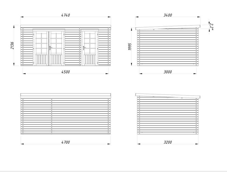 ELLA 13.10 m² Croquis