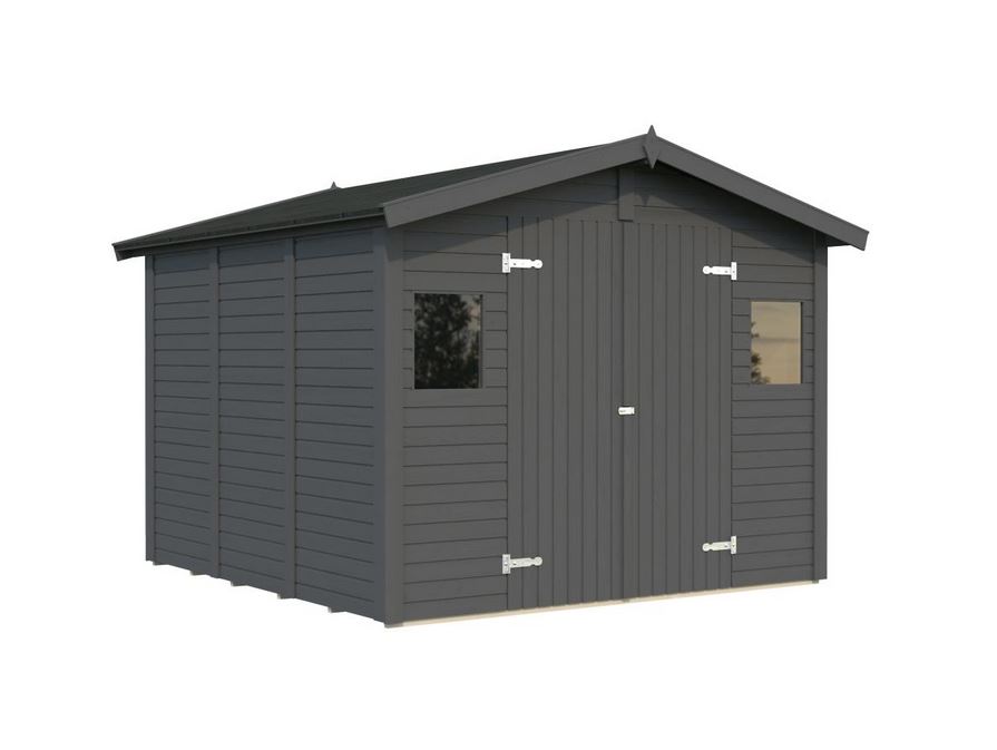 Dan 7.5 m² peint Anthracite