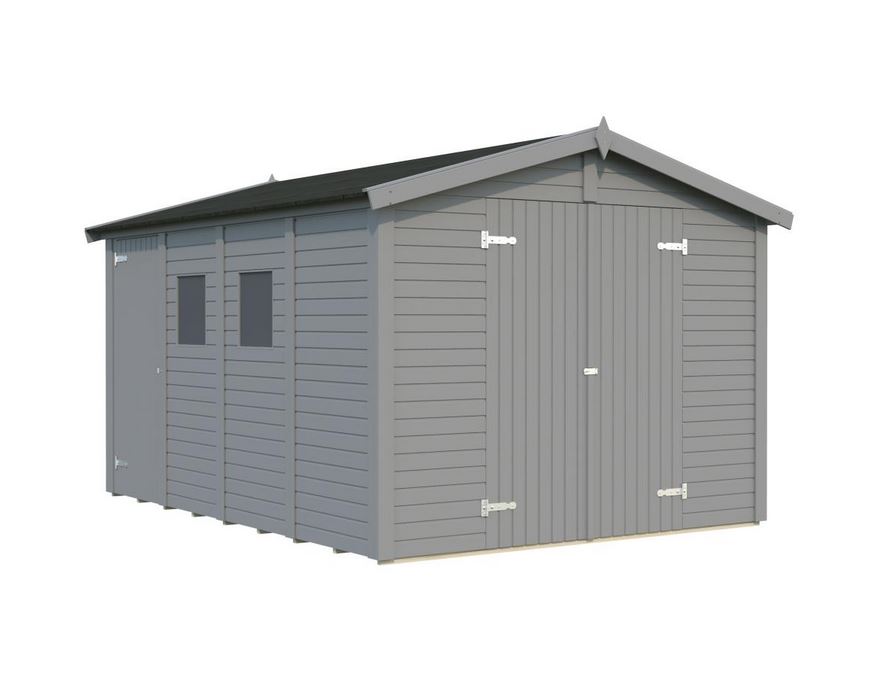 Dan 9.9m² peint gris