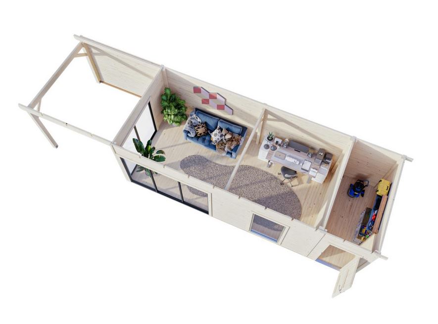 Andrea 21.1 + 7.9 m² 3D