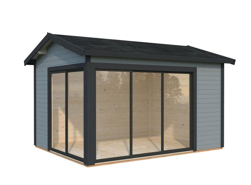 Amanda 11.2 m² peint gris