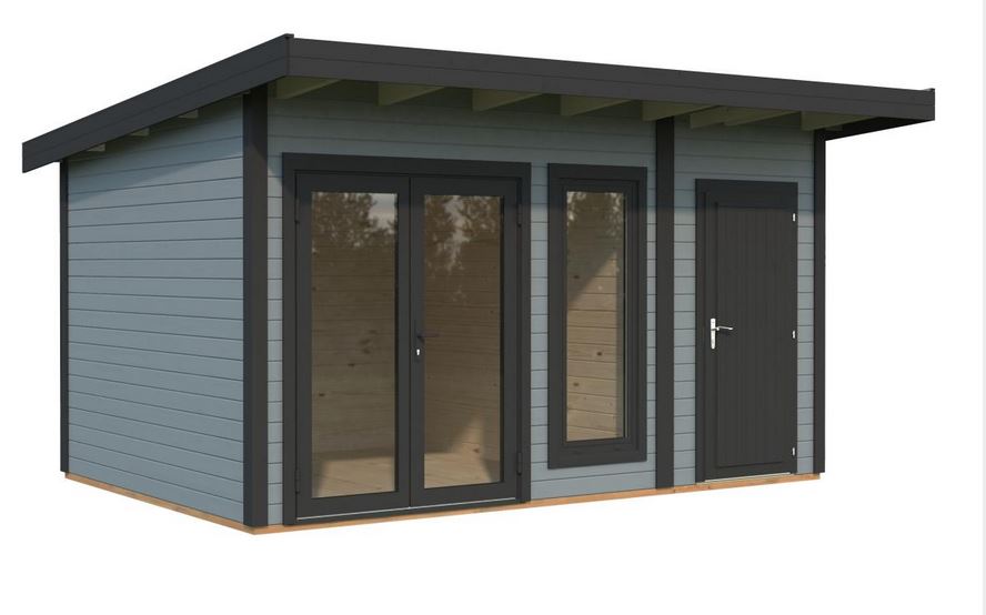 Aurélia 12.4 m² peint gris