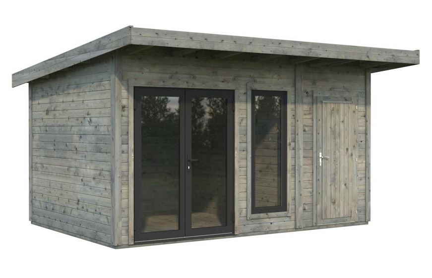 Aurélia 12.4 m² traité gris