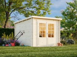 abris de jardin toit plat